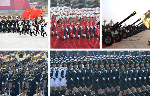 中華人民共和國成立70周年祝賀大會(huì)　北京で盛大に開催