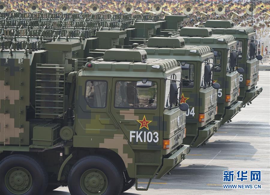新中國(guó)成立70周年軍事パレードで公開(kāi)された兵器?裝備