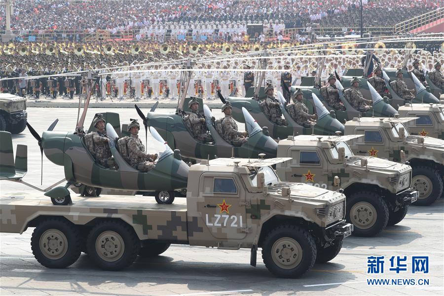 新中國(guó)成立70周年軍事パレードで公開された兵器?裝備