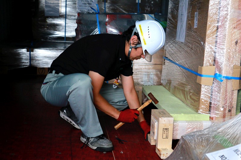 3日で上海に到著！中遠海運集団が日本からの輸入博出展品を輸送