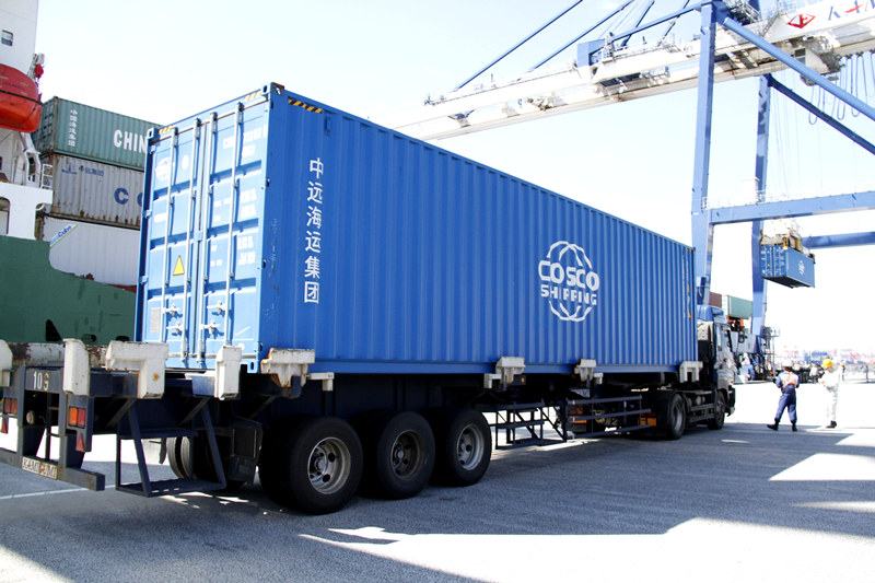 3日で上海に到著！中遠海運集団が日本からの輸入博出展品を輸送