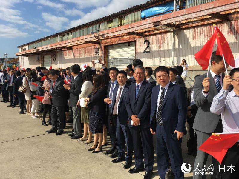 「太原」艦が橫須賀入港　中國海軍艦艇が10年ぶりに訪日