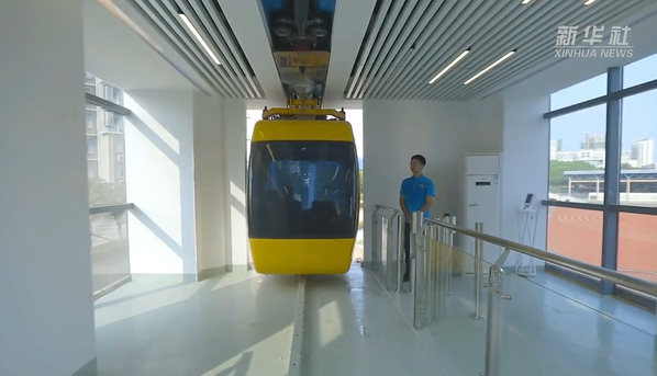 永久磁石磁気浮上鉄道交通「虹軌」、江西省の大學に登場