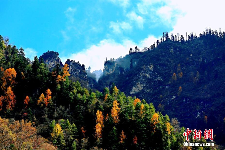 春に勝る絶景！宕昌官鵝溝の「五色」の秋景色　甘粛省