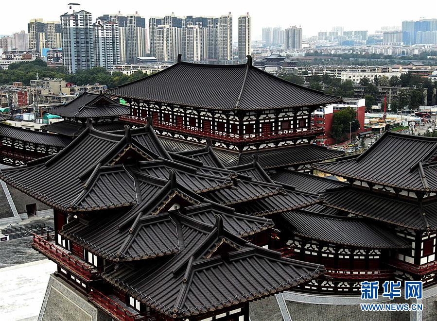 洛陽応天門遺跡博物館を訪ねて　河南省