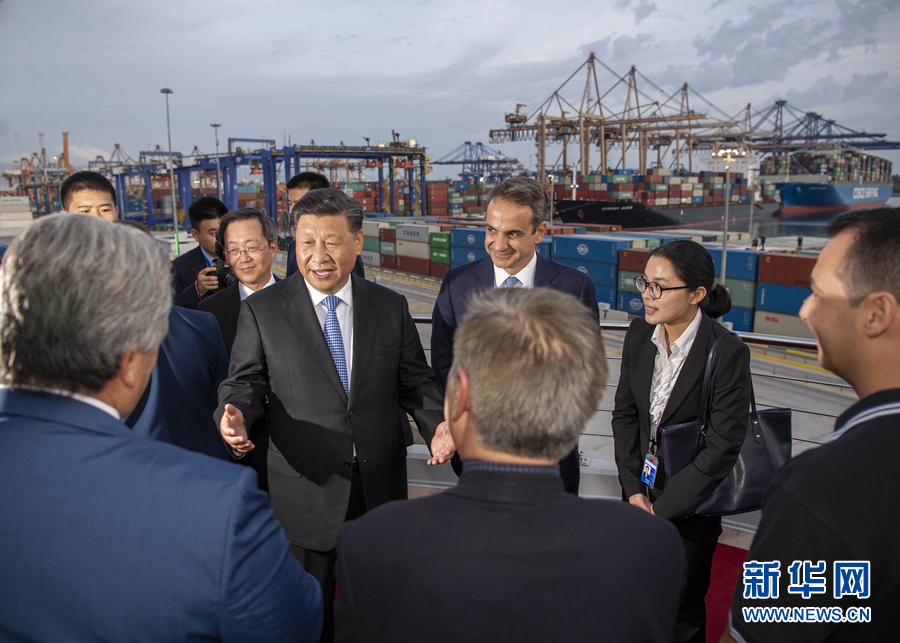 習(xí)近平國(guó)家主席「ピレウス港は互恵?ウィンウィンの成功の模範(fàn)」