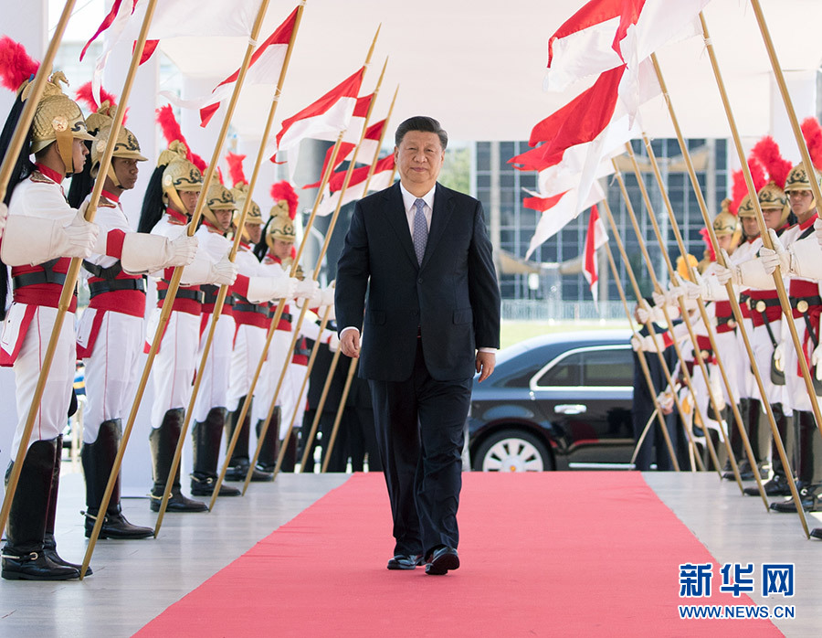 習(xí)近平國(guó)家主席「ブラジルとの関係発展の方向性を把握?先導(dǎo)」