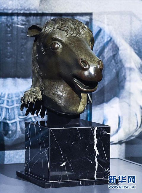 帰って來(lái)た?jī)颐鲌@馬首銅像！十二獣首銅像のうち7體が返還