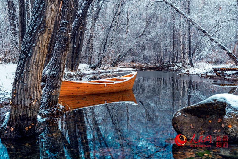 冬の雪景色を楽しむならアルタイへ！　新疆