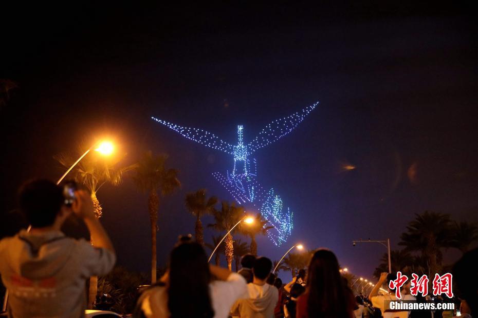 ドローン1200機によるパフォーマンスで迎える中國金鶏百花映畫祭　福建省