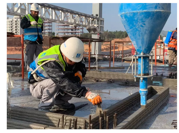 2階建ての建物を現(xiàn)場(chǎng)で印刷、中國(guó)が世界に先駆け実現(xiàn)