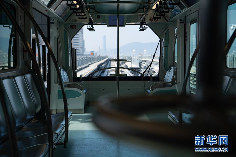 マカオ地區(qū)でライトレールの開(kāi)通式