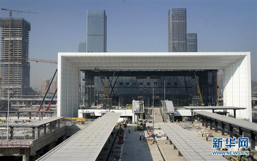 マカオ地區(qū)に直通する新橫琴出入境検査場を訪ねて　広東省