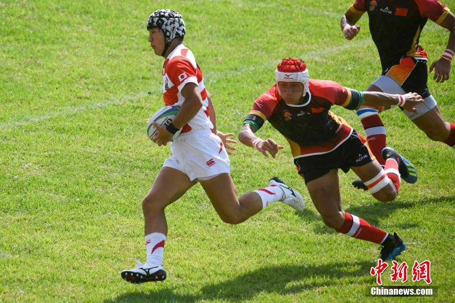 中國ラグビーチーム、17対76で日本に敗れる　中日韓ジュニア交流競技會
