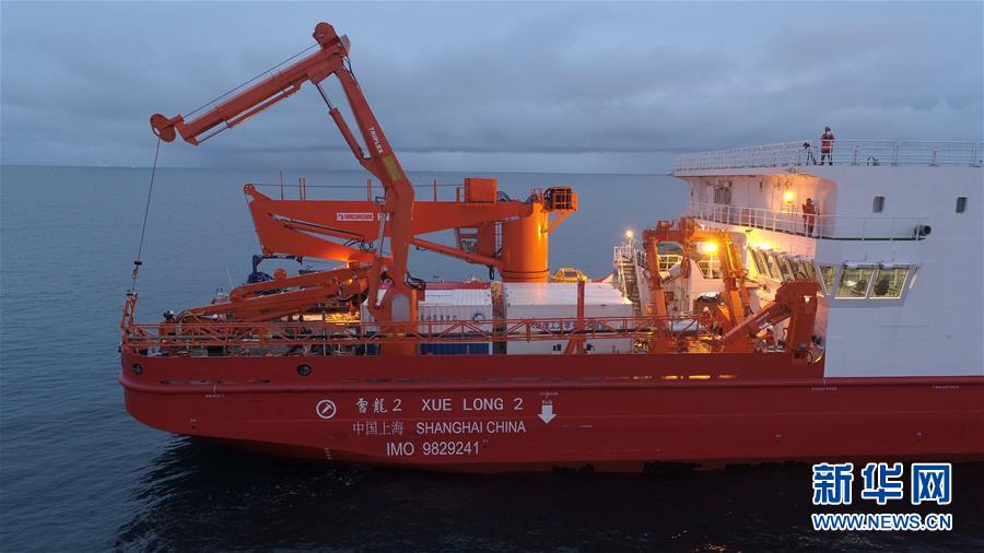 中國の科學観測における重要機器、南極海に登場