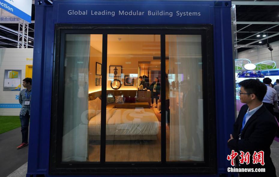 折り畳みタイプの部屋が建築関係イベントで話題に　香港地區(qū)