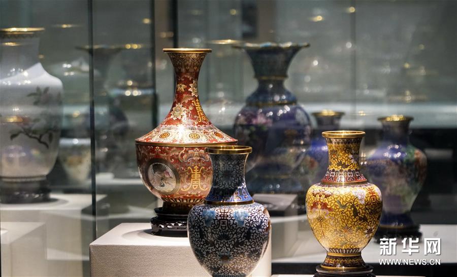 北京景泰藍(lán)蕓術(shù)博物館に展示されている貴重な景泰藍(lán)作品