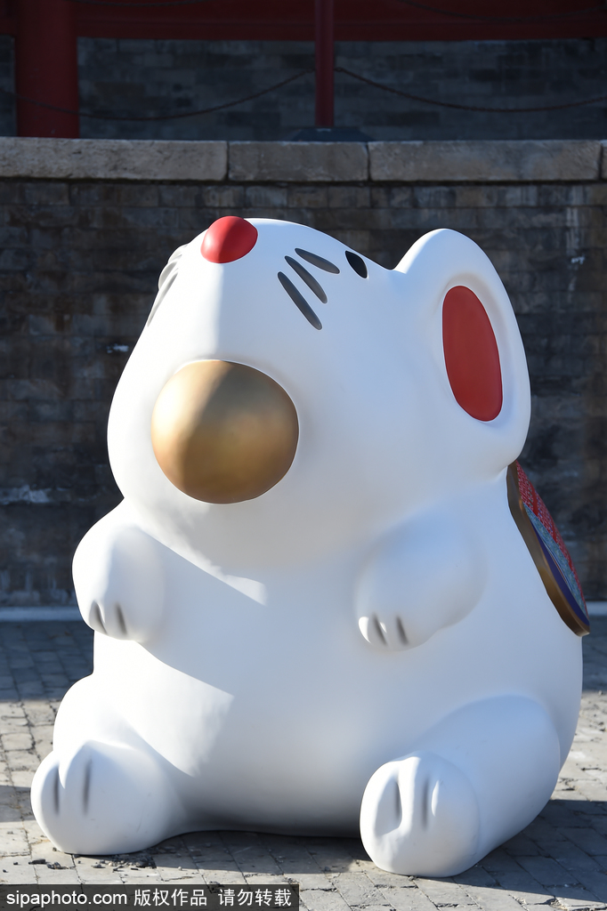 故宮にチベットの瑞獣「吐寶鼠」が登場、無邪気な姿で人気　北京