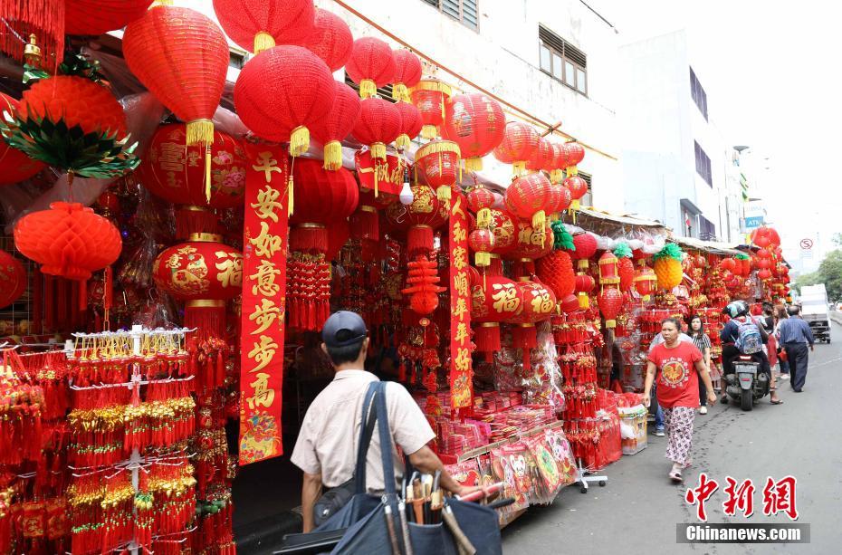 インドネシアの首都ジャカルタも「春節(jié)ムード」一色に
