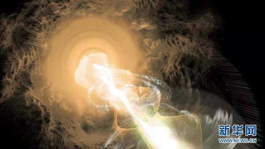 天文學(xué)者が描き出した宇宙で最も遠(yuǎn)いブレーザーの姿