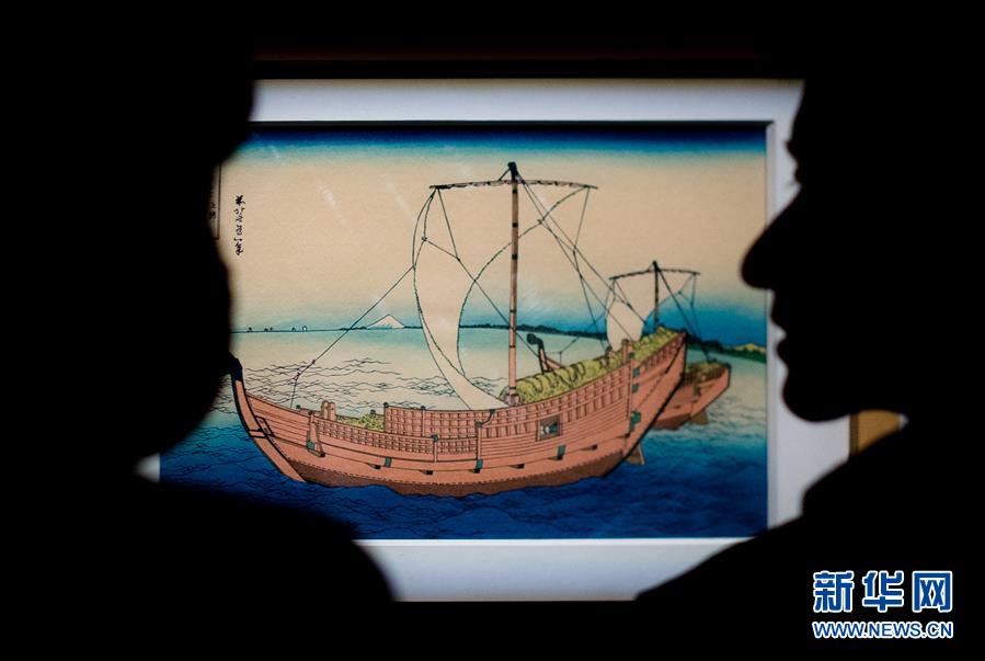 日本の浮世絵「富嶽三十六景」展、湖北で初の開催