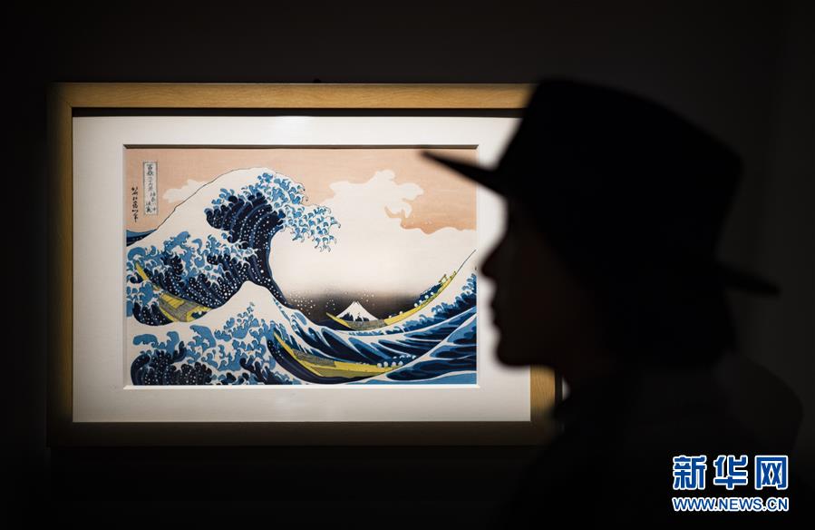日本の浮世絵「富嶽三十六景」展、湖北で初の開催