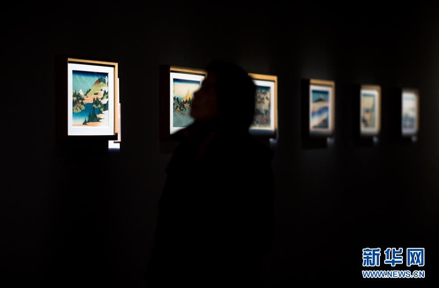 日本の浮世絵「富嶽三十六景」展、湖北で初の開催