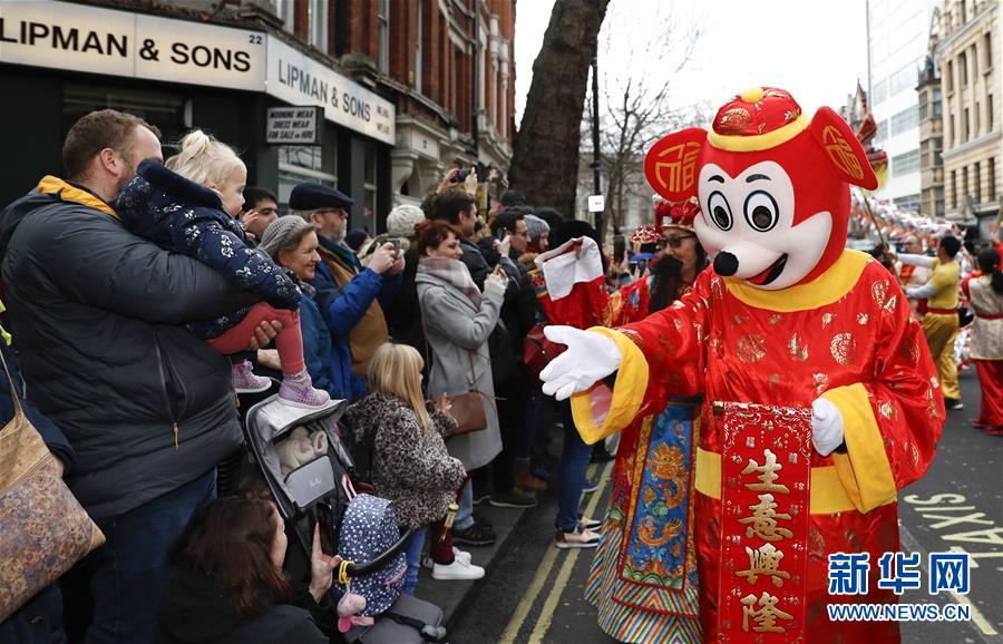 ロンドンで春節(jié)祝賀イベント
