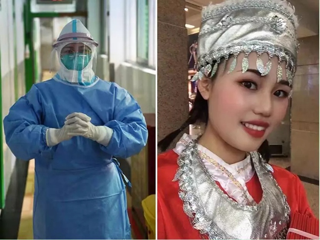 コロナウイルスと闘う「戦士」?胡佩さんの勤務(wù)中とプライベートの寫(xiě)真