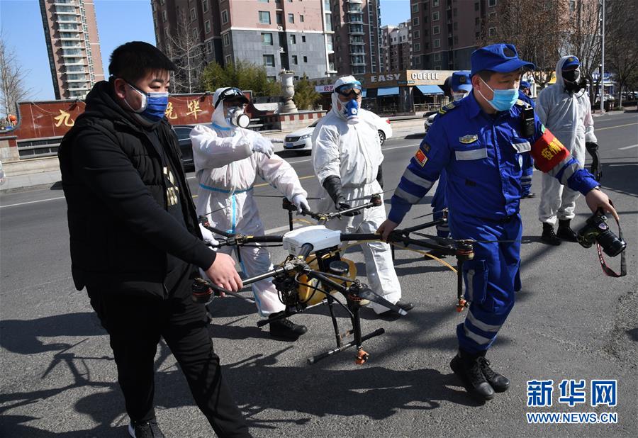 ドローン、空からの新型肺炎防疫措置をサポート