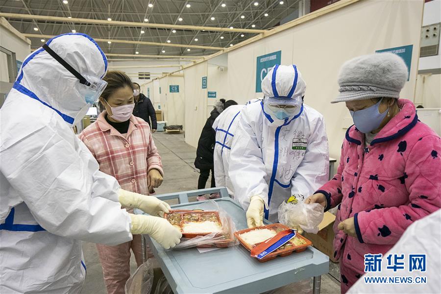 秩序よく運営すすむ臨時醫(yī)療施設の武漢客庁方艙醫(yī)院