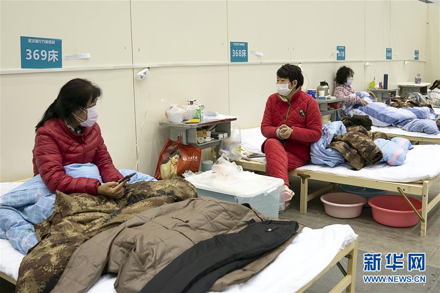 秩序よく運(yùn)営すすむ臨時(shí)醫(yī)療施設(shè)の武漢客庁方艙醫(yī)院