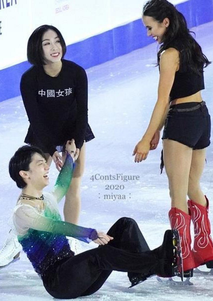 転んだ羽生結(jié)弦選手の足バタバタに萌え！中國ネットで話題に