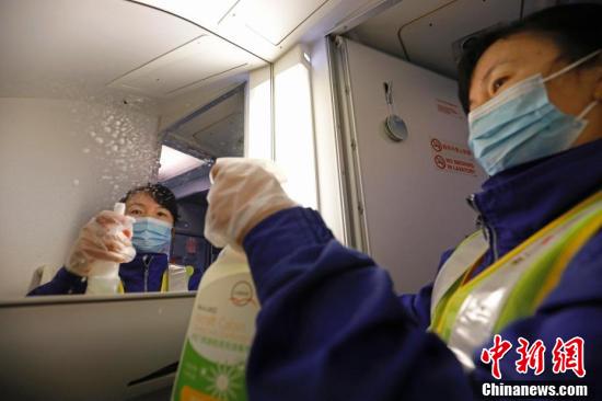 東方航空が上海への到著便に対するキャビン清掃をさらに強(qiáng)化