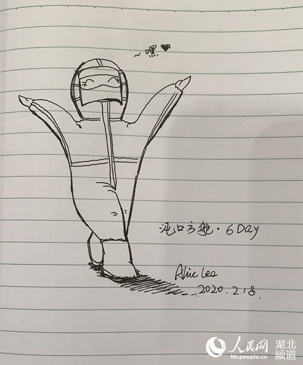新型肺炎でも「ベイマックス」がいれば安心！患者がイラスト日記　湖北省