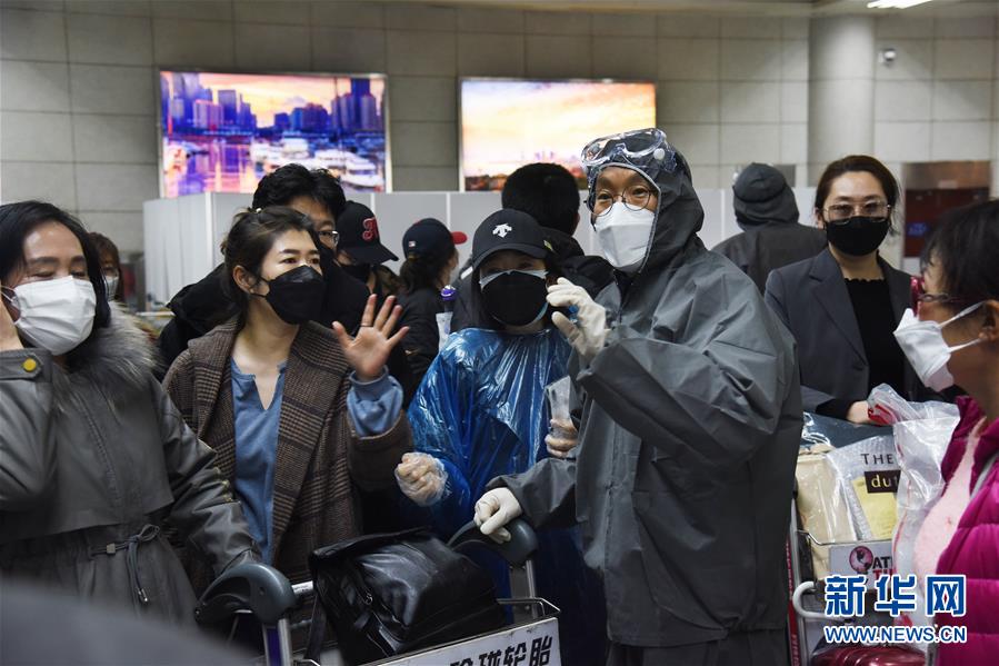 青島空港、感染対策を徹底　山東省