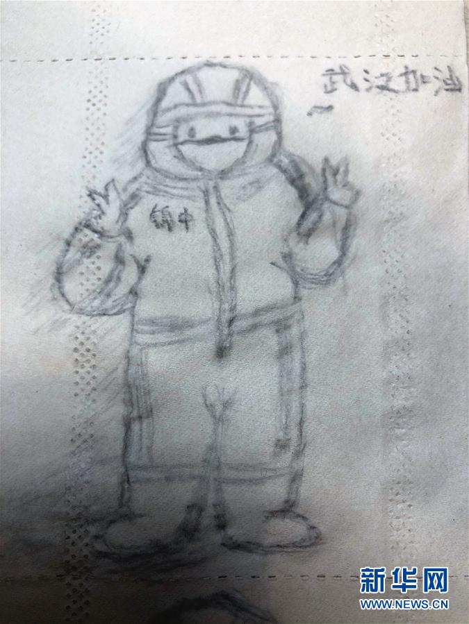 描く線は薄いが情は濃い　新型肺炎最前線を描く看護師のイラスト