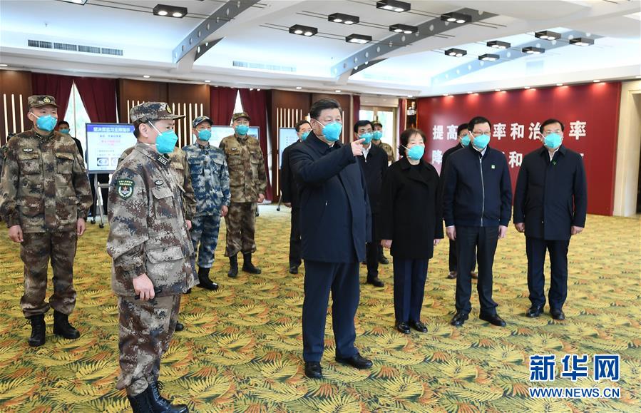 習近平総書記「湖北省?武漢市防衛(wèi)戦に斷固として打ち勝つ」