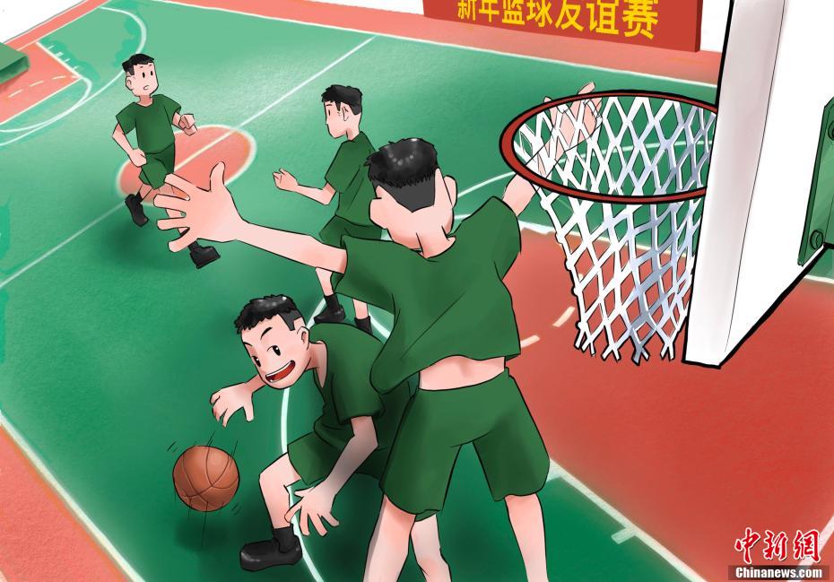 武裝警察の新兵がイラストで兵卒の成長(zhǎng)過(guò)程を描く