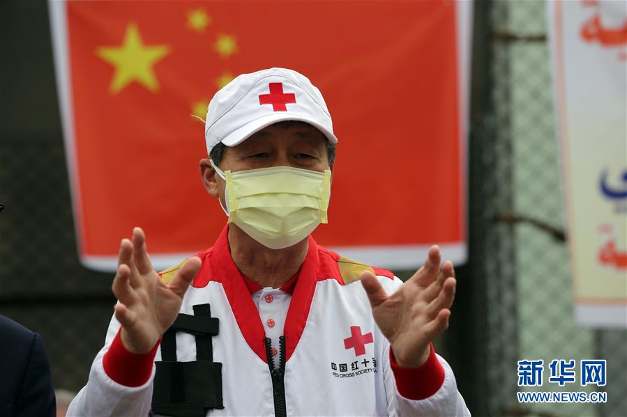 中國、イラクに防疫支援物資を提供 バグダッド