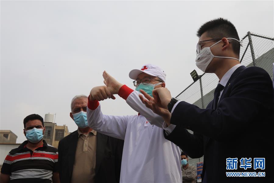 中國、イラクに防疫支援物資を提供 バグダッド