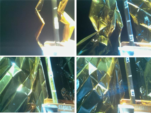 中國、軌道上太陽帆の重要技術(shù)に関する初の実証実験に成功