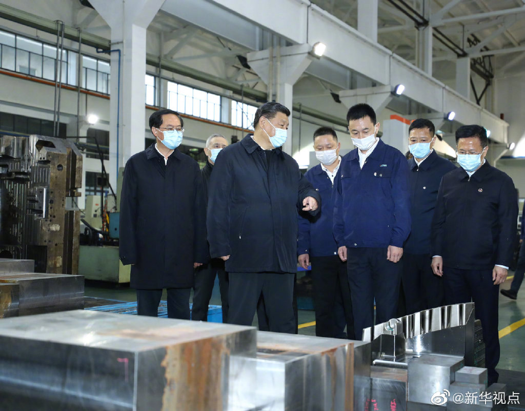 習(xí)近平総書記が浙江省の生産再開狀況を視察