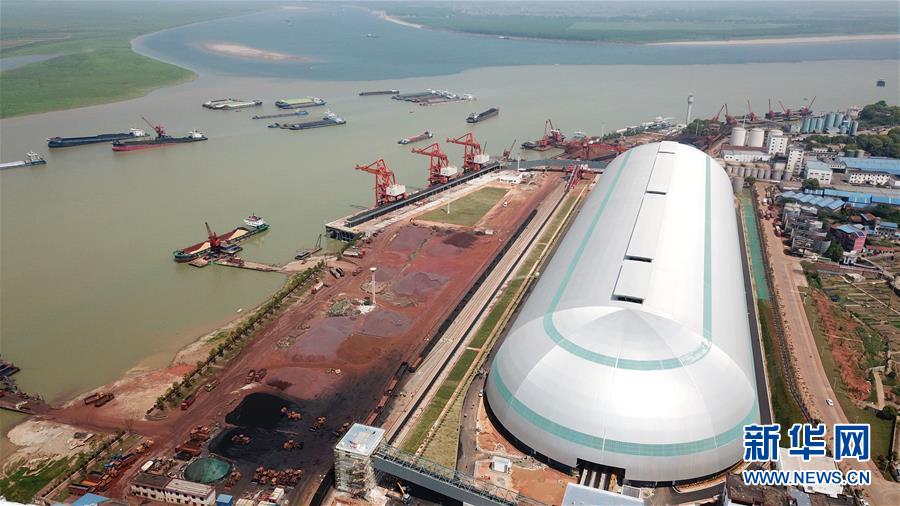 湖南の巨大カプセル型倉(cāng)庫の主體工事完成　25日から稼働