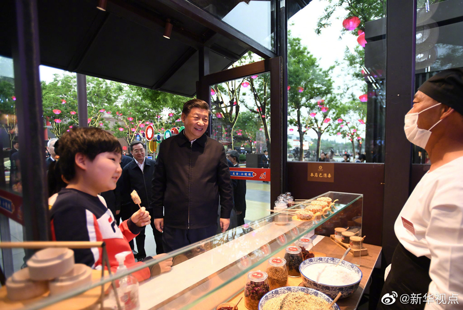 習近平総書記が西安で企業(yè)活動の再開狀況を視察