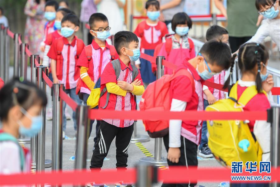 幼稚園の登園がスタート！　湖南省長(zhǎng)沙市