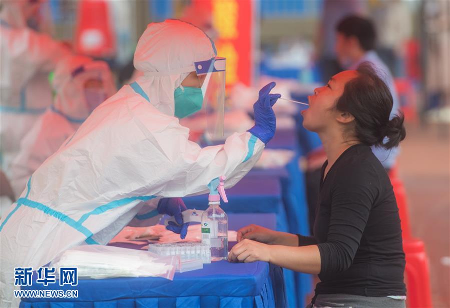 武漢市で全市民に対する新型コロナPCR検査を?qū)g施