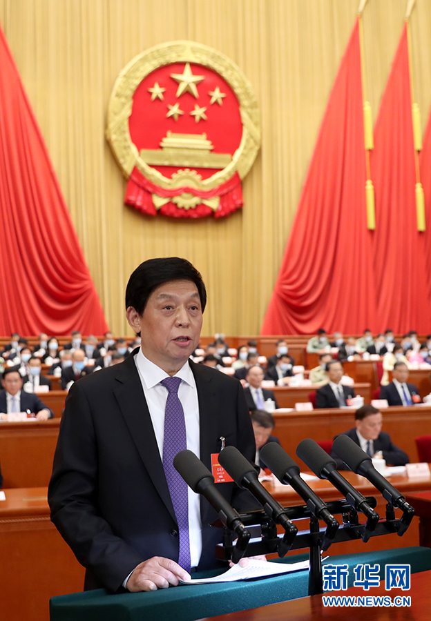 栗戦書委員長「法に基づく香港地區(qū)?マカオ統(tǒng)治を堅持し、「臺灣獨立」勢力を斷固抑止」