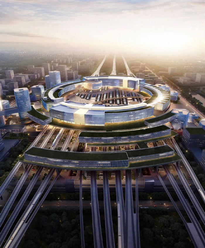 まるでSF！高速鉄道?南京北駅の完成予想図が公開