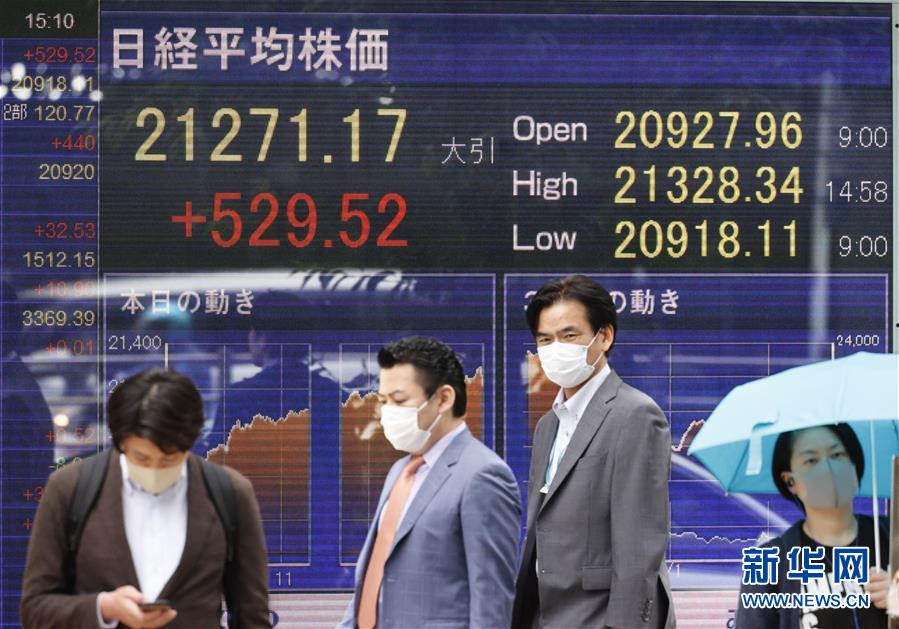 東京株式市場(chǎng)が引き続き大幅上昇　日本